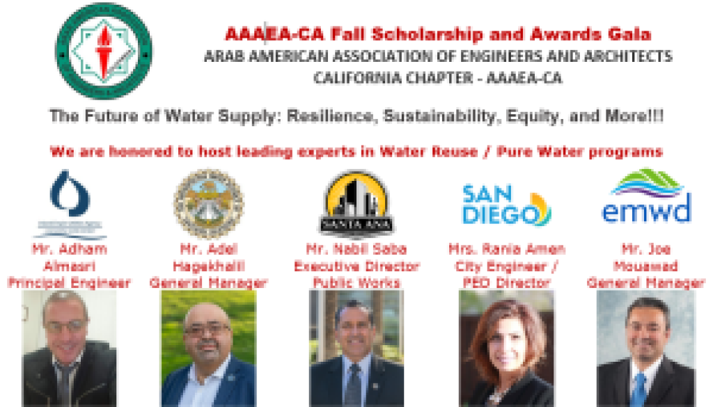 AAAEA-CA Awards & Scholarship Gala: Pure Water, The Inevitable Investment!